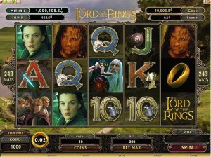lord of the rings spiele